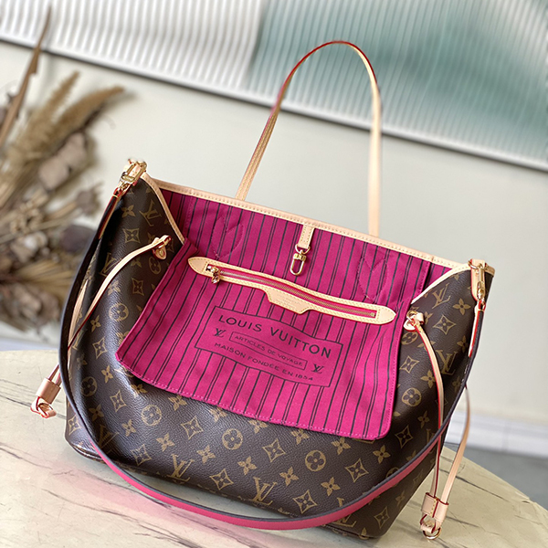 루이비통M12257 Neverfull Bandouliere Inside Out