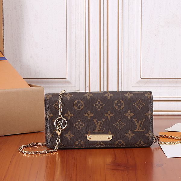 루이비통M82509 Lily wallet on chain Monogram