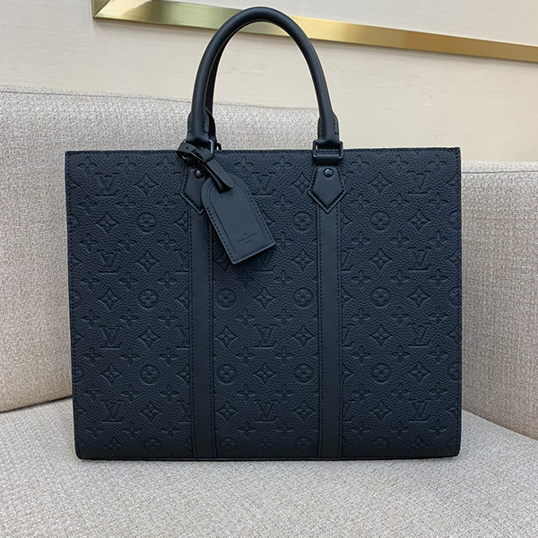 루이비통M24786블랙 Sac Plat 24H Monogram